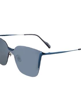 防紫外线方形个性无框果冻色墨镜