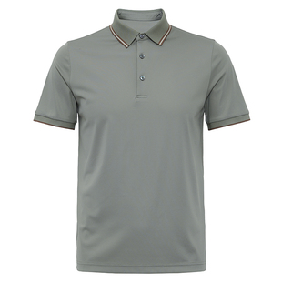 【柔滑桑蚕丝】callisto卡利斯特短袖T恤男士夏季新款凉爽Polo衫