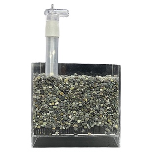 鱼缸过滤器观赏虾净水族增氧循环中小型鱼缸底静音气举沙滤水妖精