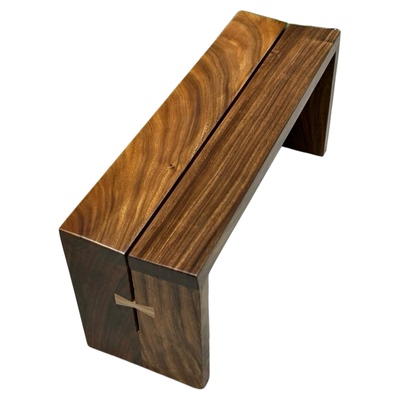 南美胡桃木长条凳中式茶桌凳