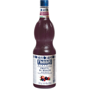 法布芮Fabbri 森林浆果糖浆 Wild Fruits Syrup 进口糖浆1.3kg/1L