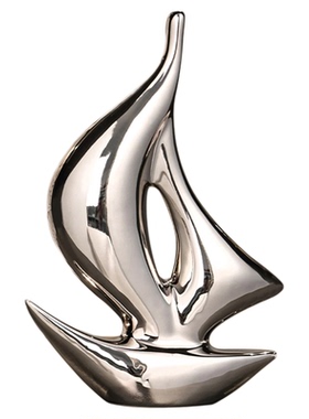 一帆风顺装饰摆件酒柜