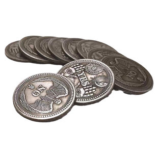 怪盗基德硬币决策币魔术道具黑科技手指把玩决策币幸运纪念初学者