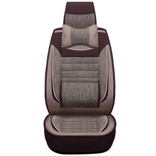 宝骏730五菱宏光s座套7座四季荣光v欧诺七座专用汽车坐垫全包亚麻