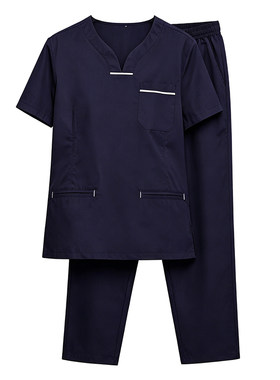 安诺儿童护理牙医生涤棉手术服