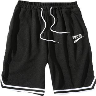 初中女生宽松五分运动裤高中学生中考体育短裤薄款跑步休闲5分裤