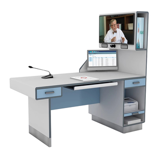 理邦医院诊所卫生院远程视频看诊桌台接诊互联网就诊桌云诊室会诊