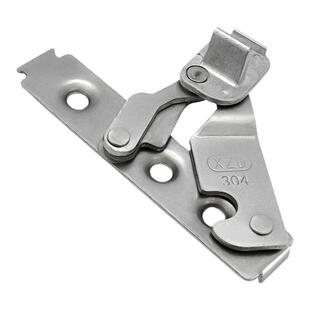 304不锈钢可拆卸式金刚网纱窗铰链双层平开窗合页易拆洗隐形铰链