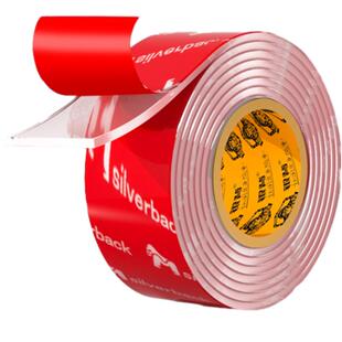 浴室防水双面胶强力承重高粘度不留痕瓷砖墙面挂钩置物架免打孔固定贴洗手台牙刷盒黏胶卫生间抽纸盒粘贴片