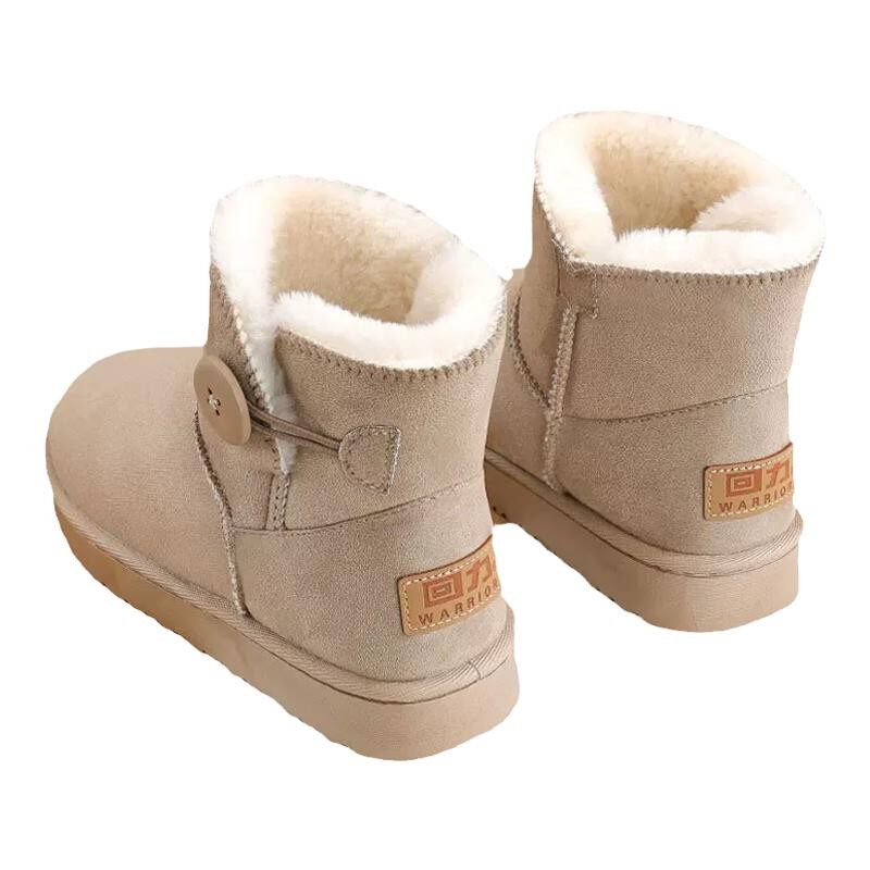 加绒加厚妈妈鞋老人鞋回力雪地靴