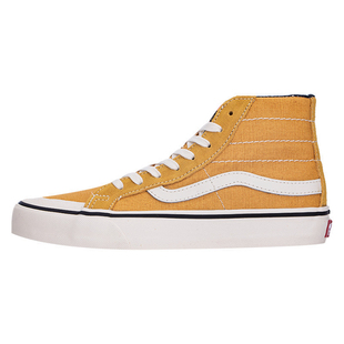 J体育VANS正品SK8-HI SF姜黄色夏季高帮男女休闲板鞋VN0A3MV122S