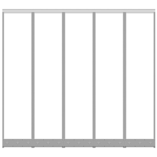 磁吸门帘空调挡风透明家用隔断帘商用隔热磁铁自吸塑料PVC软门帘