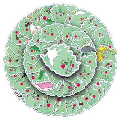 100张小酒窝灵能百分百DIY贴纸