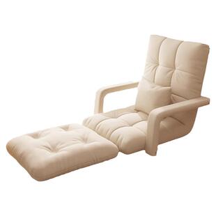 懒人沙发可躺可睡榻榻米座椅飘窗靠垫单人可折叠两用床上靠背椅子