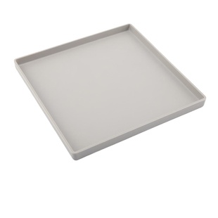 大四方盘塑料水杯托盘正方形酒店餐厅商用哑光桌面收纳盘北欧简约