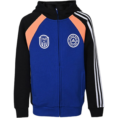 阿迪达斯儿童休闲运动连帽外套