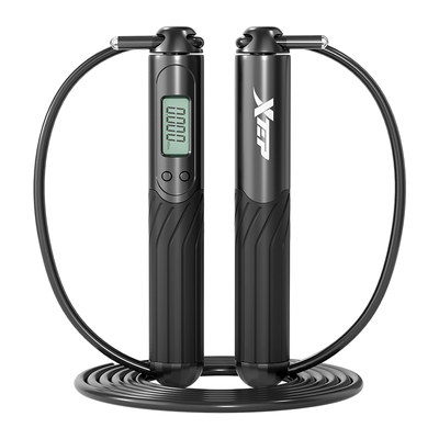 特步跳绳中考专用减肥计数款钢丝