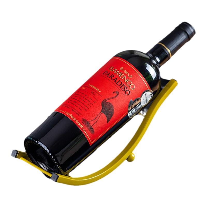 2025新款红酒架家用高颜值酒柜摆件酒瓶摆放架子简约铁艺装饰品