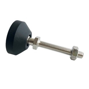 尼龙金属万向脚杯m16可调支撑脚地脚螺丝调节脚脚垫柜脚调整脚