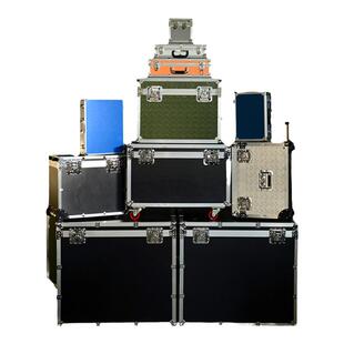 铝合金箱子定制航空箱定制铝箱多功能行李拉杆式托运箱手提工具箱