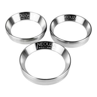 NEOUZA新泽外卡接粉环磁吸意式咖啡机手柄防飞溅粉圈304不锈钢