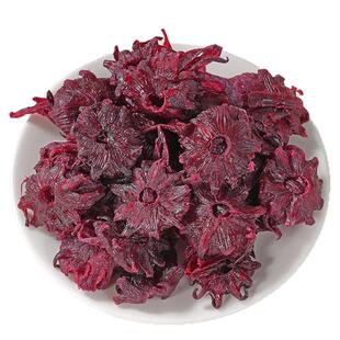 农家制作洛神花玫瑰茄果脯红桃K蜜饯零食即食200克泡水煮茶茶包