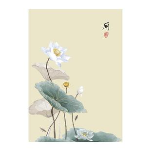 鲤鱼莲花卫生间门帘遮挡帘定制净秽荷花厕所门帘洗手间隔断布帘