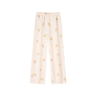 BE毛绒睡裤女长裤冬季可爱家居裤秋冬保暖裤子睡衣冬天女士可外穿