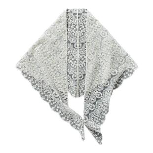 2025新款蕾丝屁帘披肩两用包头头饰三角臀巾爵士舞街舞腰搭腰饰