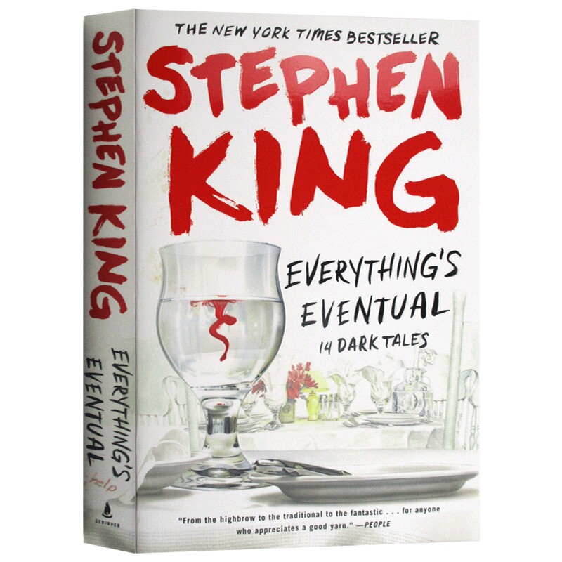 世事无常 斯蒂芬金短篇小说集 英文原版 Everything's Eventual 侦探推理悬疑恐怖小说 英文版原版书籍 进口英语书