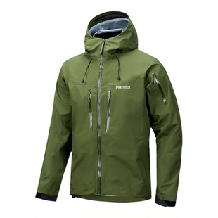 MARMOT土拨鼠硬壳冲锋衣男女同款户外登山骑行防风防水夹克外套