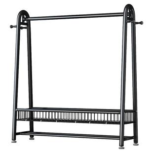 挂衣架子落地卧室家用阳台衣帽架室内晾衣架加粗宿舍简易衣架挂杆