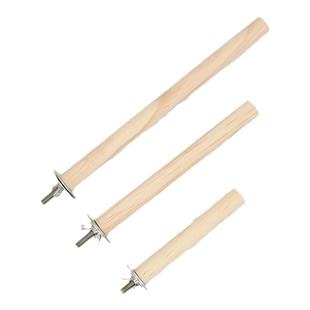 鹦鹉站杆鸟笼站杠实木天然站棍小鸟用玄凤虎皮玄凤磨爪棒鸟笼配件