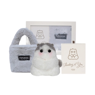 新年礼物宋庆龄故居联名FUFUSOUL毛绒香薰玩偶男女友生日礼物娃娃