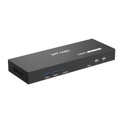 迈拓8K双屏kvm切换器2进2出HDMI