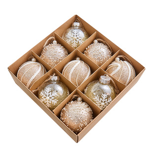 圣诞节装饰品圣诞大号圣诞球挂件节日活动圣诞树装饰布置气氛烘托