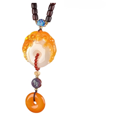 创平安扣汽车挂件短款