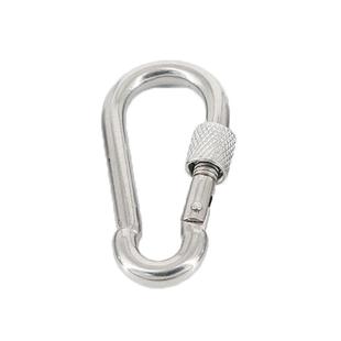 镀锌连接环秋千配件吊篮安全扣加长挂钩带锁调节扣承重悬挂连接器