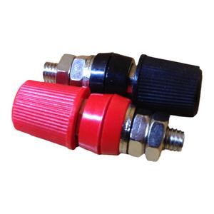 大电流80A接线柱 8MM螺丝纯铜带定位接线插座4MM香蕉插座开孔12MM