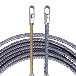 穿线神器电工专用引线新款加粗穿线器串线拉线绳钢丝暗电线穿管器