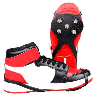 冰爪户外登山专业防滑鞋套钉防滑链鞋子雪爪雪地防滑冰抓鞋套5齿