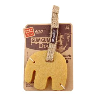 GiGwi贵为狗狗玩具洁牙胶片橡胶玩具耐咬磨牙幼犬小宠物解闷神器