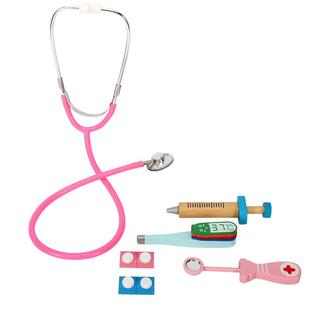 仿真过家家体验医生玩具儿童听诊器听筒套装体验护士打针工具部件