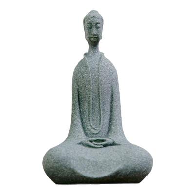 佰色居青砂石摆件装饰新中式