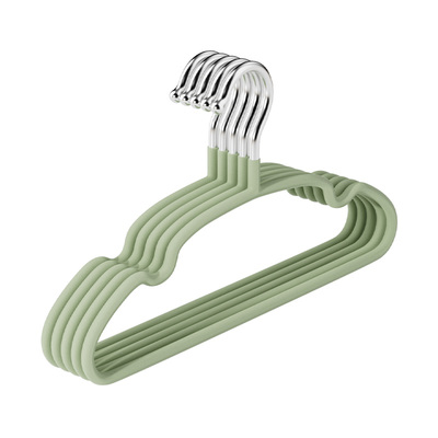 磨砂树脂防滑加粗儿童衣架