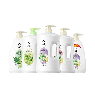 六神清香爽肤栀子经典款沐浴露
