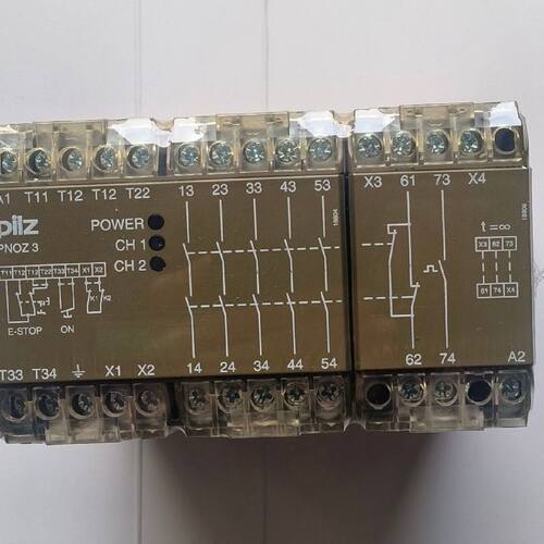 皮尔茲PNOZ 3安全继电器 型号474833