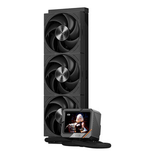 超频三北境GT360 Display一体式水冷CPU风扇240屏显360水冷散热器