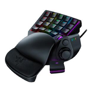 Razer雷蛇塔洛斯魔蝎专业版水银单手游戏模拟光轴键盘电竞背光