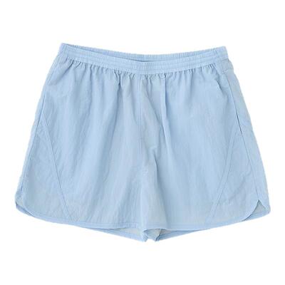 MOUSSY 2025夏季新品休闲运动户外风松紧短款休闲裤010IS631-3051